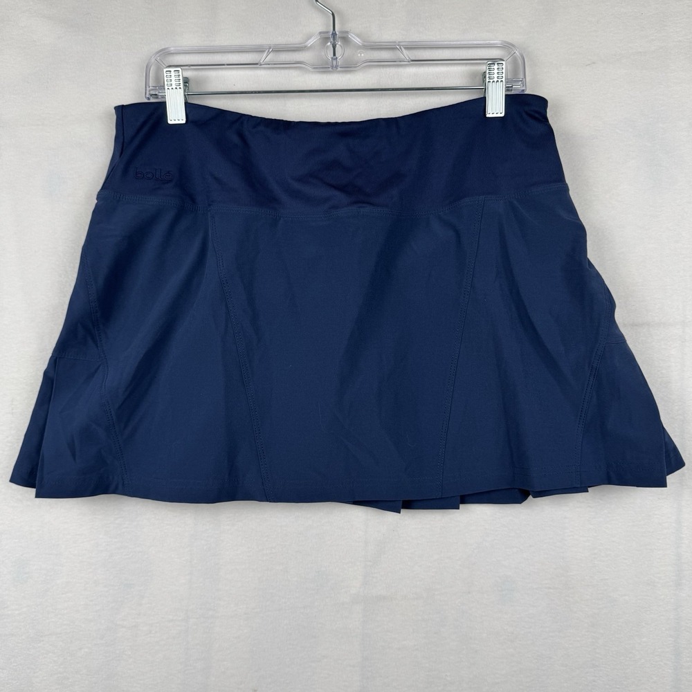 Bolle Women's Navy‎ Pleated Tennis Skort Size L
